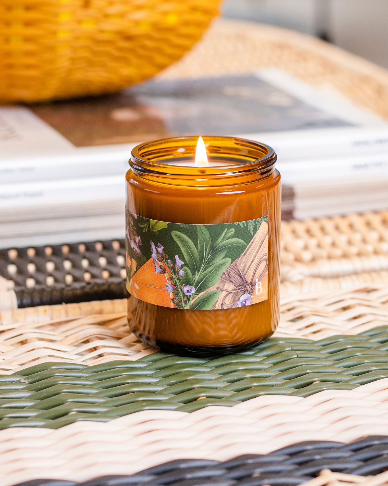 Vela aromática Natural Palo Santo & Salvia 210 gr | Regalo de equilibrio